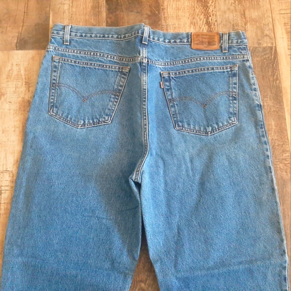 Levi's 540 Orange Tab Relaxed Jeans 90s EUC 42x32 Measures 42x32